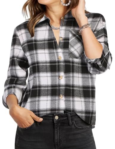 Black White Plaid