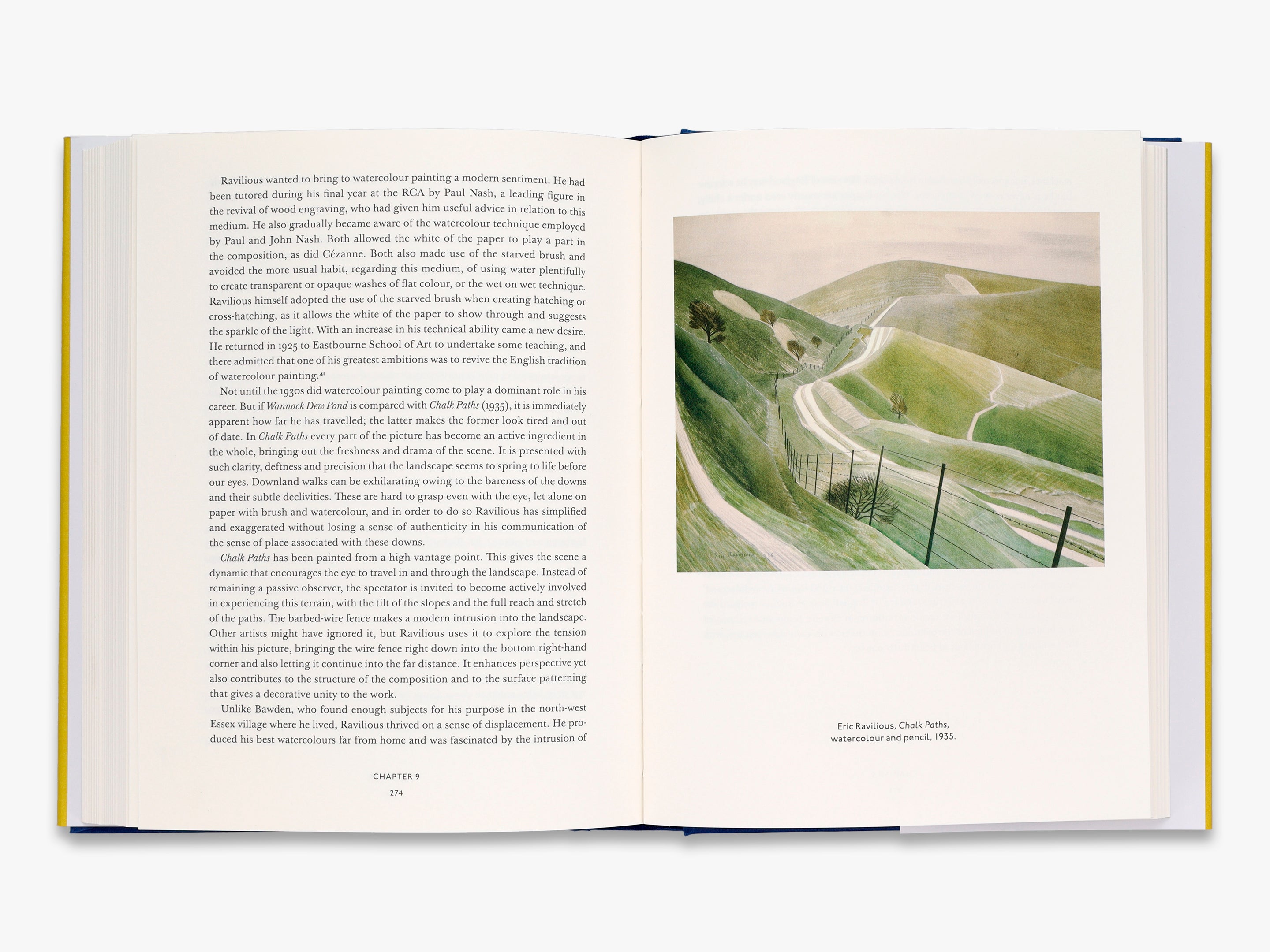 The Real and the Romantic: English Art Between Two World Wars - Times Best Art Book 2022 | Perfect for Art History Lovers & Home Decor