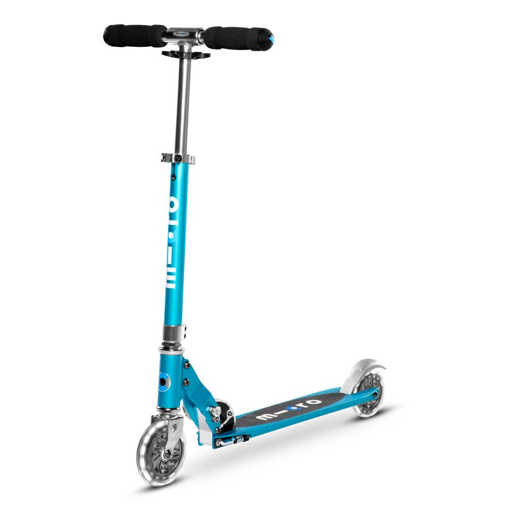 Micro Sprite LED Light Up Wheels Scooter - Kids Electric Scooter with Colorful LED Wheels for Night Riding, Outdoor Play & Commuting