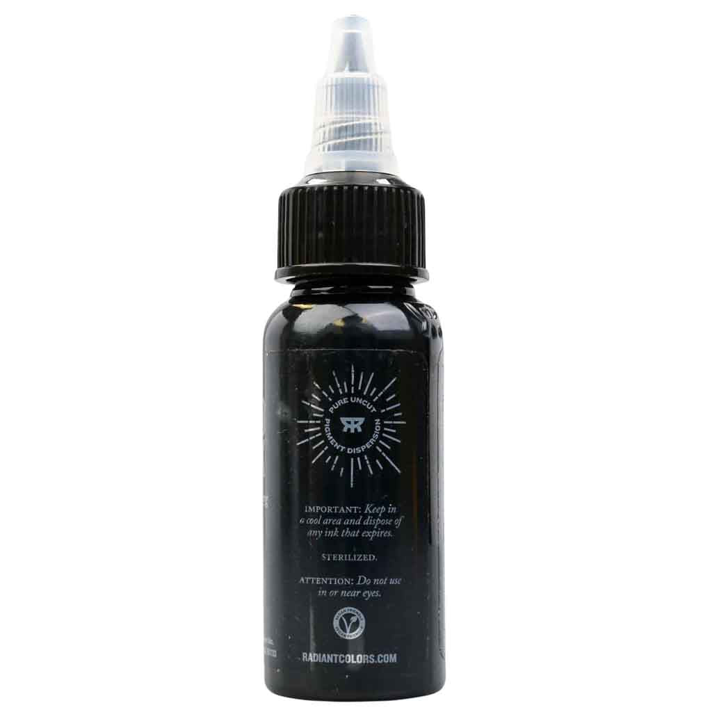 Premium Turbo Black Radiant Ink - 1 oz Bottle for Calligraphy, Screen Printing & DIY Crafts - High-Quality Pigment Ink for Artists and Professionals