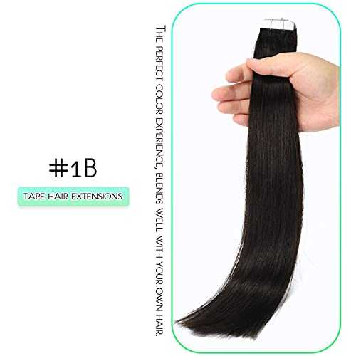 20 Pcs 50 Grams Tape in Human Hair Extensions - Remy Hair for Natural Look & Volume - Perfect for Daily Wear, Parties & Special Occasions