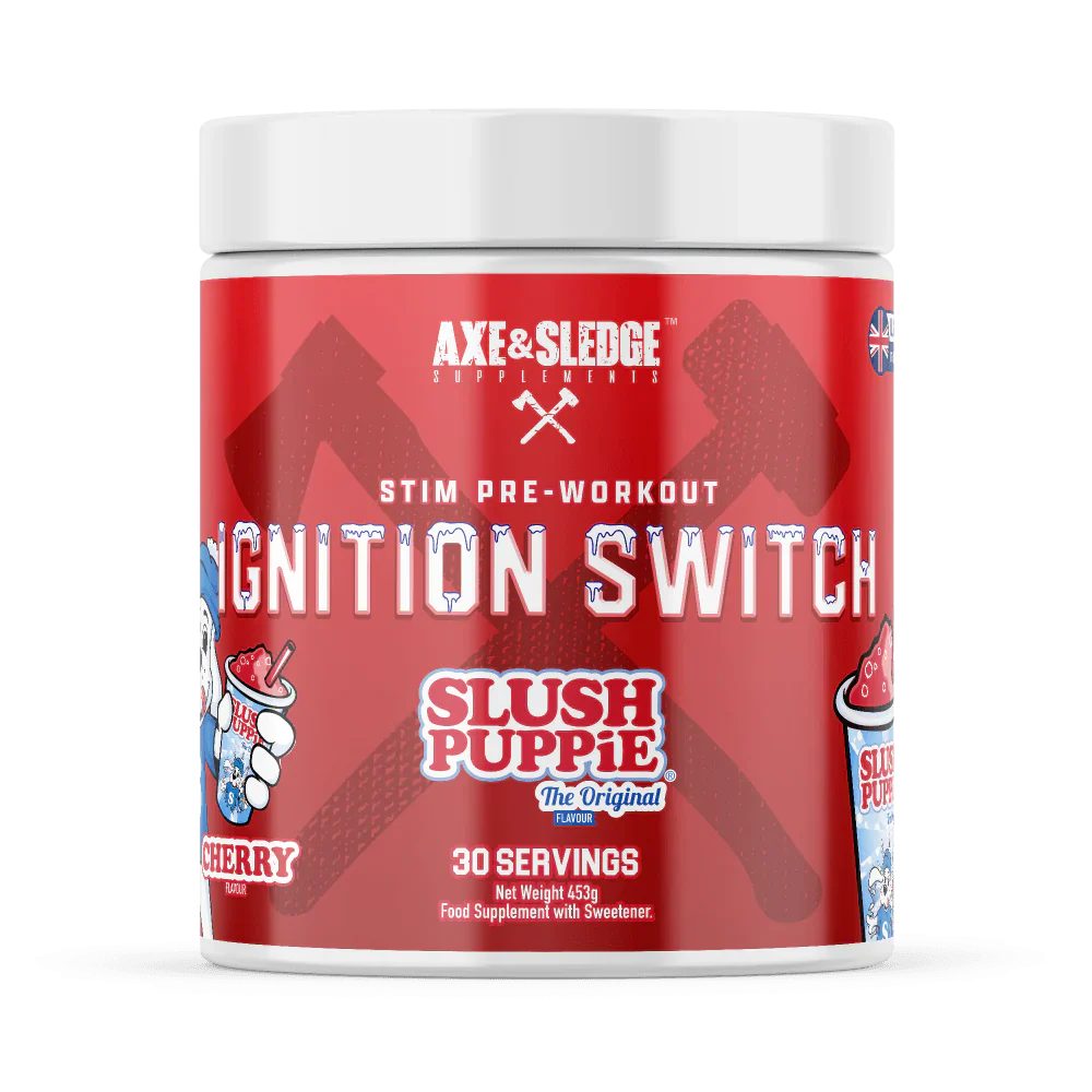 Axe & Sledge Ignition Switch Pre-Workout Supplement - 432g Powder for Energy & Focus | Gym, Fitness & Bodybuilding Performance Booster