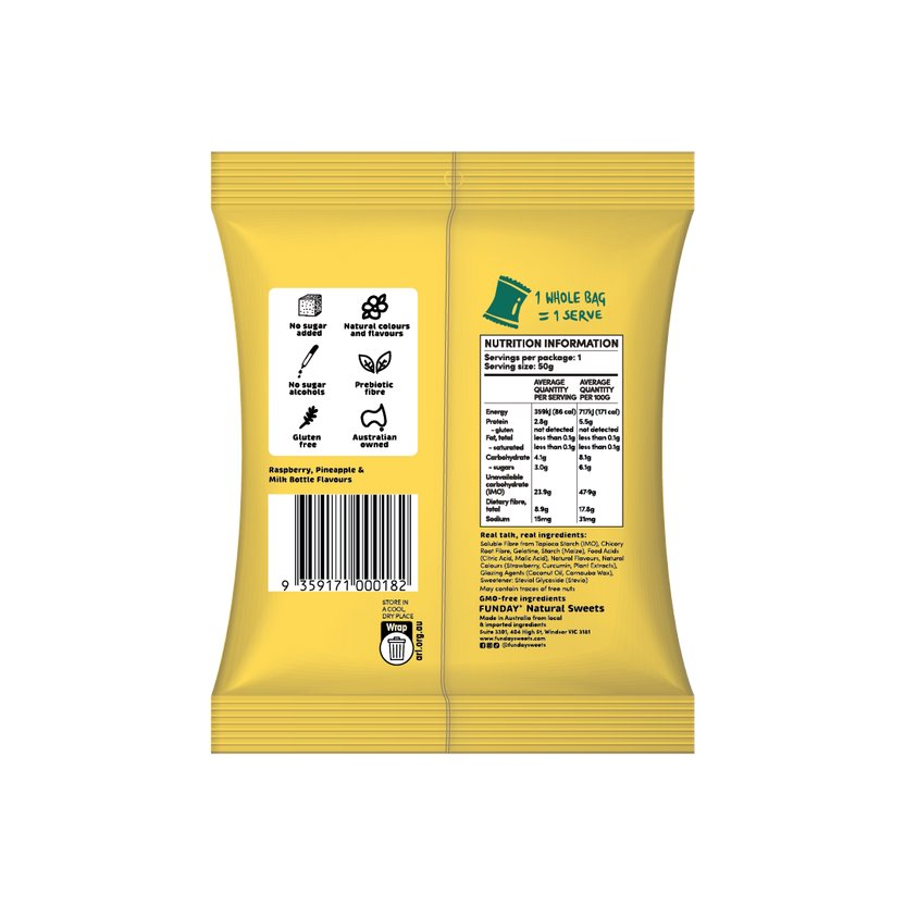 Funday Natural Sweets Party Mix - Healthy Snacks for Kids Birthday Parties & Family Gatherings | Bulk Candy for Celebrations & Events