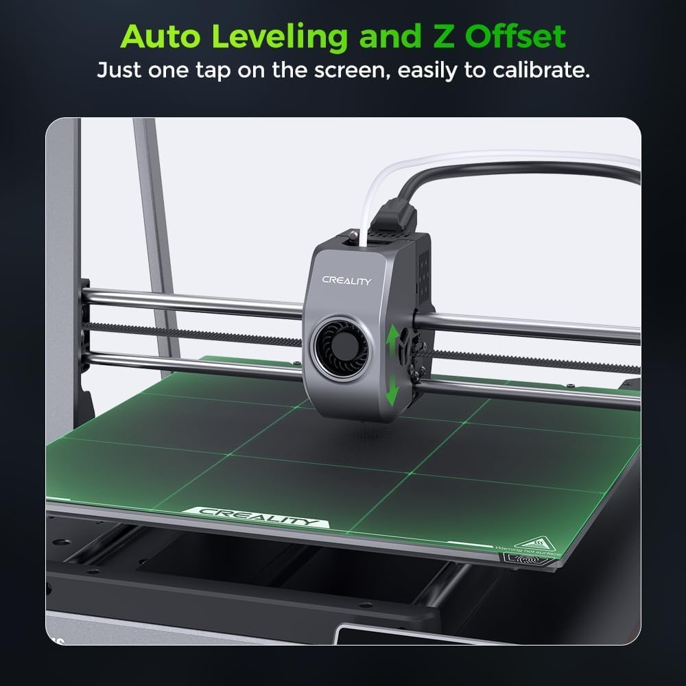 Creality ENDER 3 V3 PLUS Large CoreXY 3D Printer - 600mm/s High Speed Printing, 300x300x300mm Build Volume | Perfect for Home DIY Projects, Rapid Prototyping & Educational Use