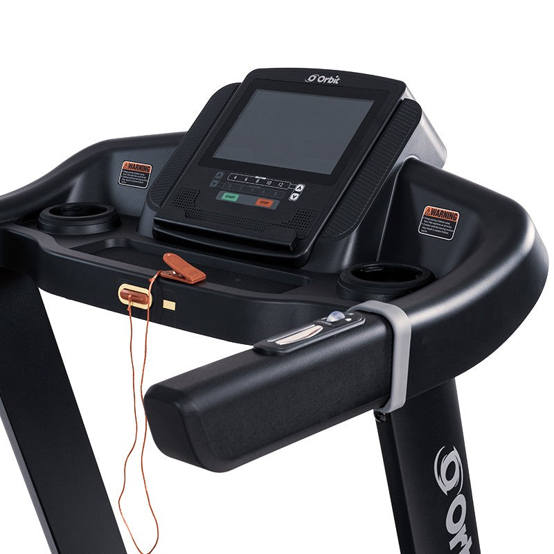 StarTrack ST36T Folding Treadmill for Home Use - 2.5HP Motor, 300 lbs Capacity, 12 Preset Programs - Perfect for Cardio, Running & Walking Workouts at Home or Gym