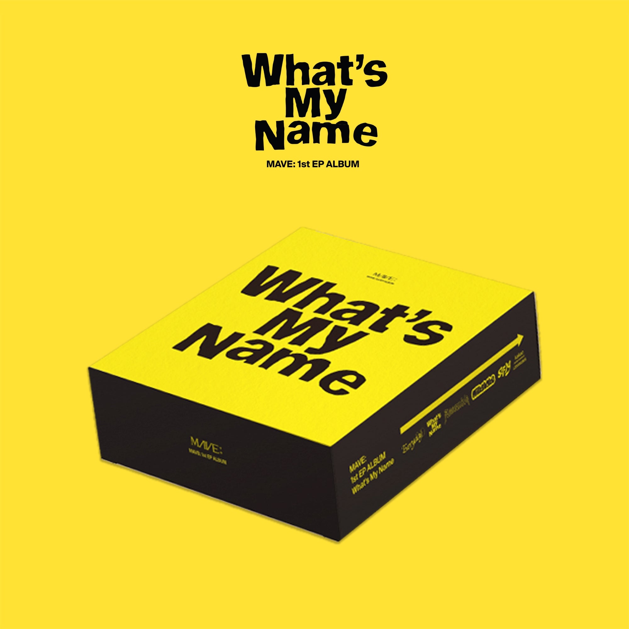MAVE: 1st EP Album 'What's My Name' - K-Pop Music CD for Fans, Collectors & Gift Giving | Perfect for Dance Practice, Car Rides & K-Pop Parties