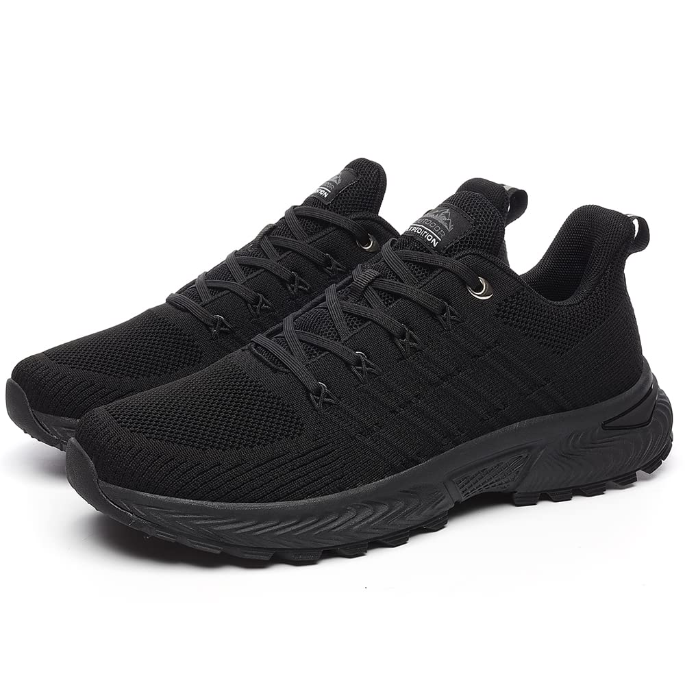 **Men's Trail Running Shoes Wide Width - Cross Country & Hiking Shoes for Big & Tall - Lightweight & Durable for Outdoor Adventures**