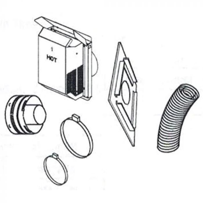 Premium Secure Flex 3 6 Ft Square Termination Kit - SFKIT36 - Ideal for Outdoor Electrical Wiring & Underground Cable Protection
