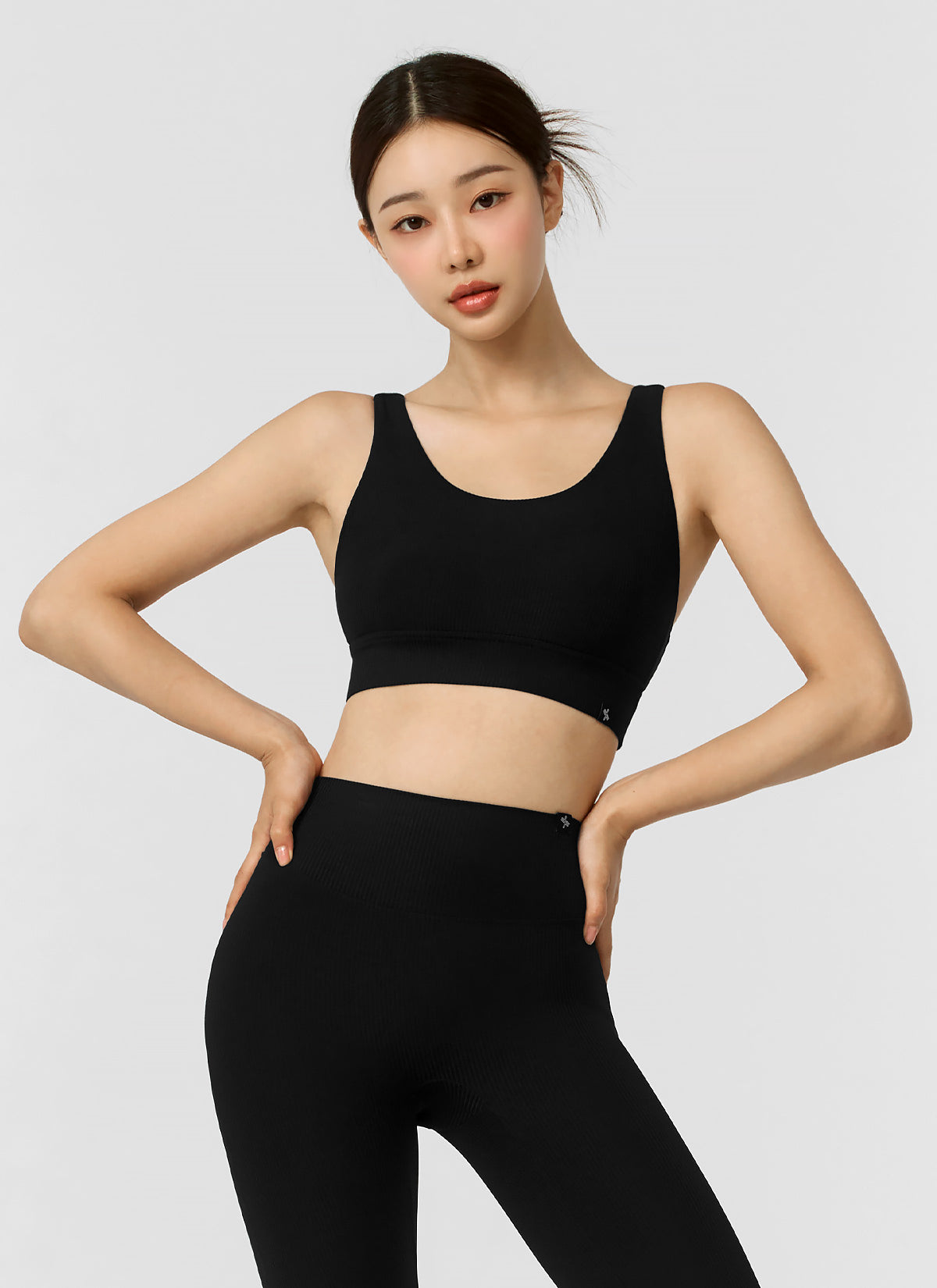 Comfortable Tension Ribbed Bra Tops for Women - Seamless Support & Breathable Fabric - Perfect for Yoga, Workouts & Everyday Wear