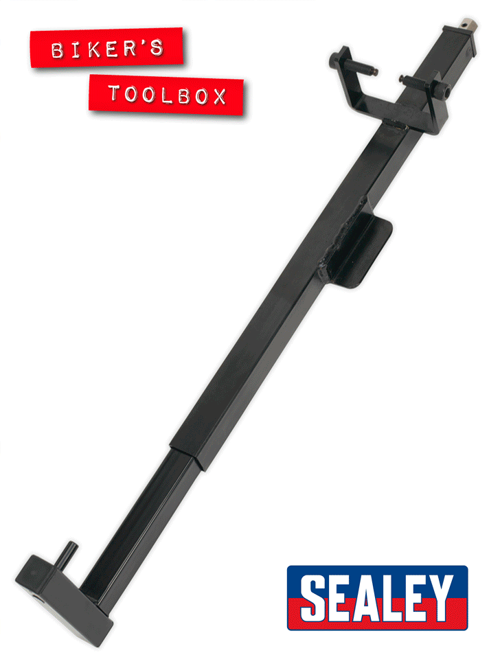 Professional Fork Spring Compressor Tool - Motorcycle Suspension Repair Kit for Dirt Bikes & ATVs - Heavy Duty Steel Construction (Perfect for Garage Mechanics & DIY Enthusiasts)