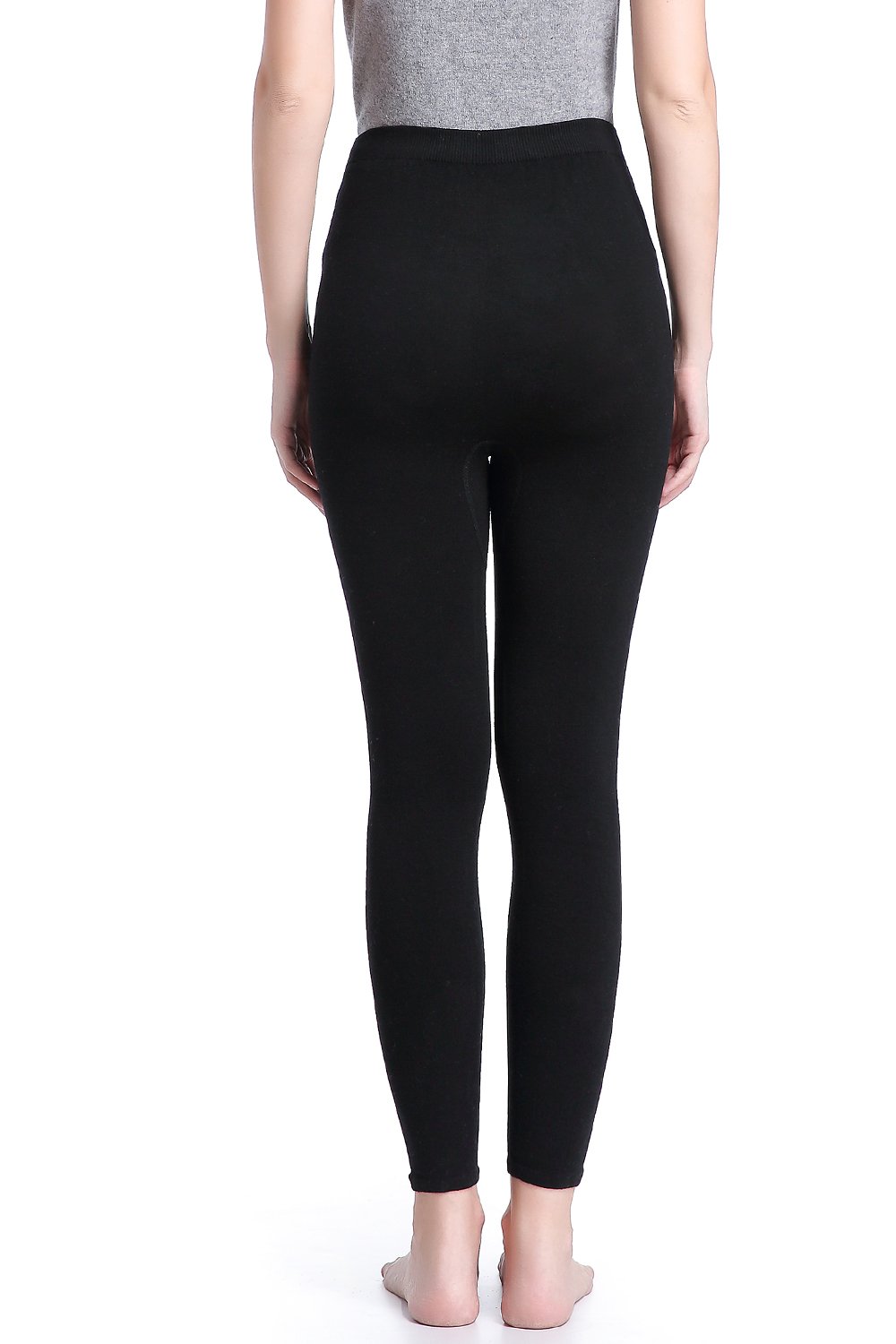 ZHILI Thermal Leggings for Women - Heavyweight Merino Wool Base Layer Pants, Ultra-Soft & Warm Winter Leggings - Perfect for Skiing, Hiking & Cold Weather Activities