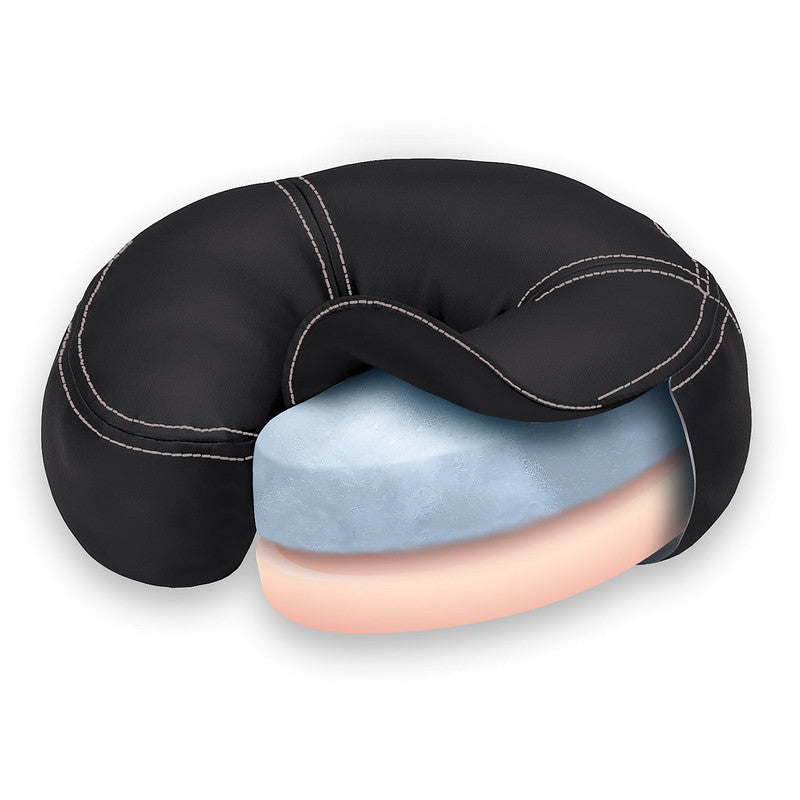 Earthlite Strata FacePillow - Premium Massage Table Face Cushion for Caress & Flex Rest Platforms - Ideal for Spa, Chiropractic & Facial Treatments