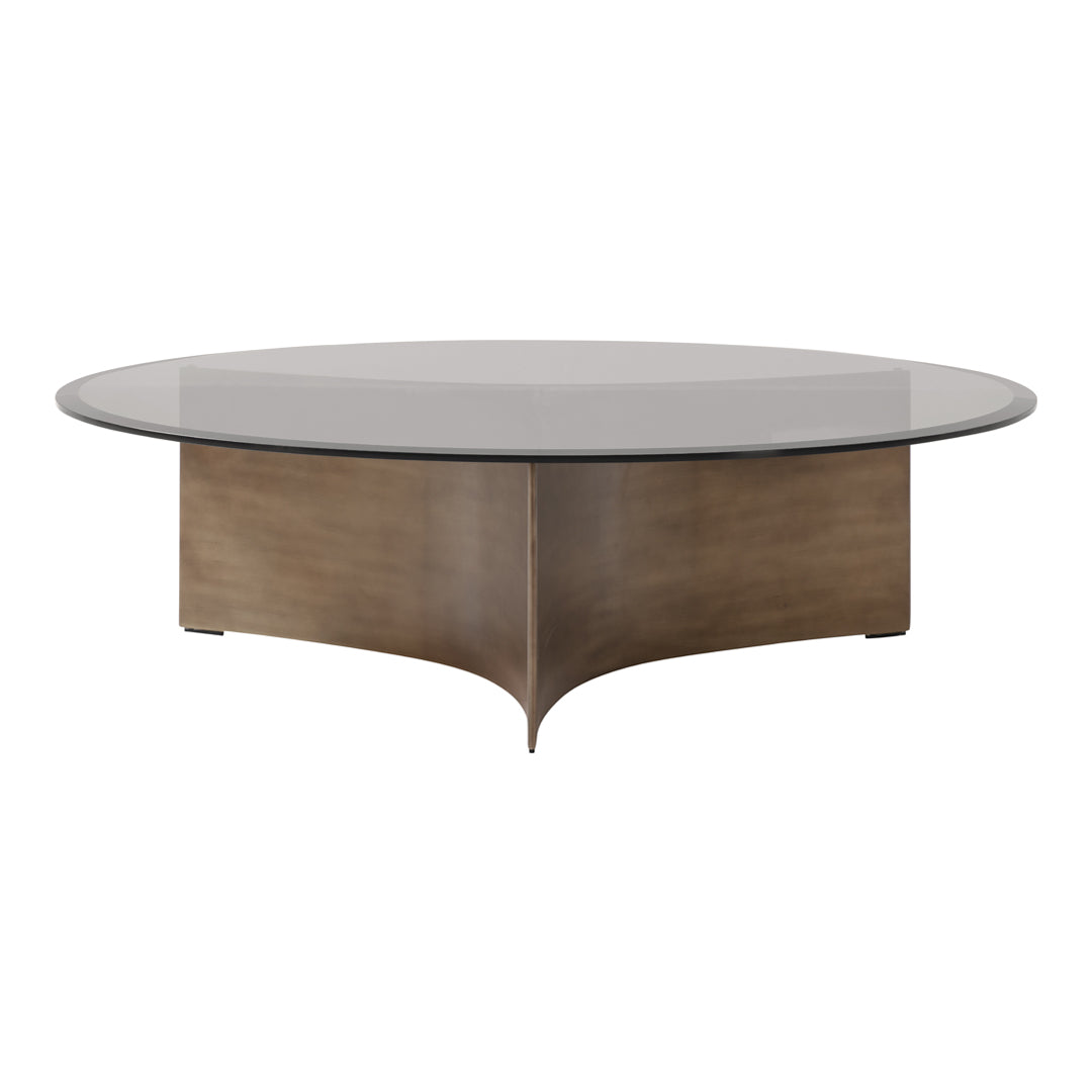 Modern Arc Coffee Table - Mid-Century Style Wooden Coffee Table for Living Room, Perfect for Home Decor & Small Spaces | Ideal for Coffee, Books & Living Room Essentials