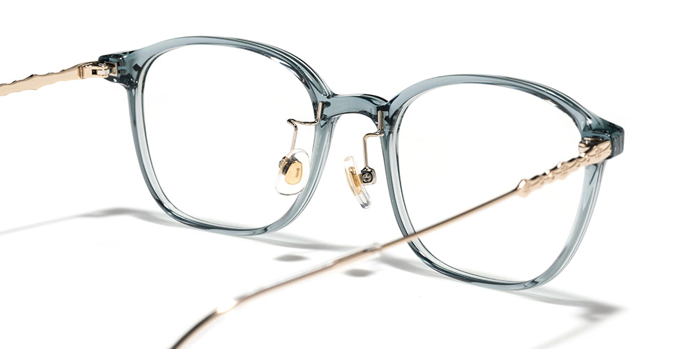 JINS x Disney Frozen Elsa 050 51 Eyeglasses - Blue Light Blocking & UV Protection for Kids - Perfect for School, Reading, and Screen Time