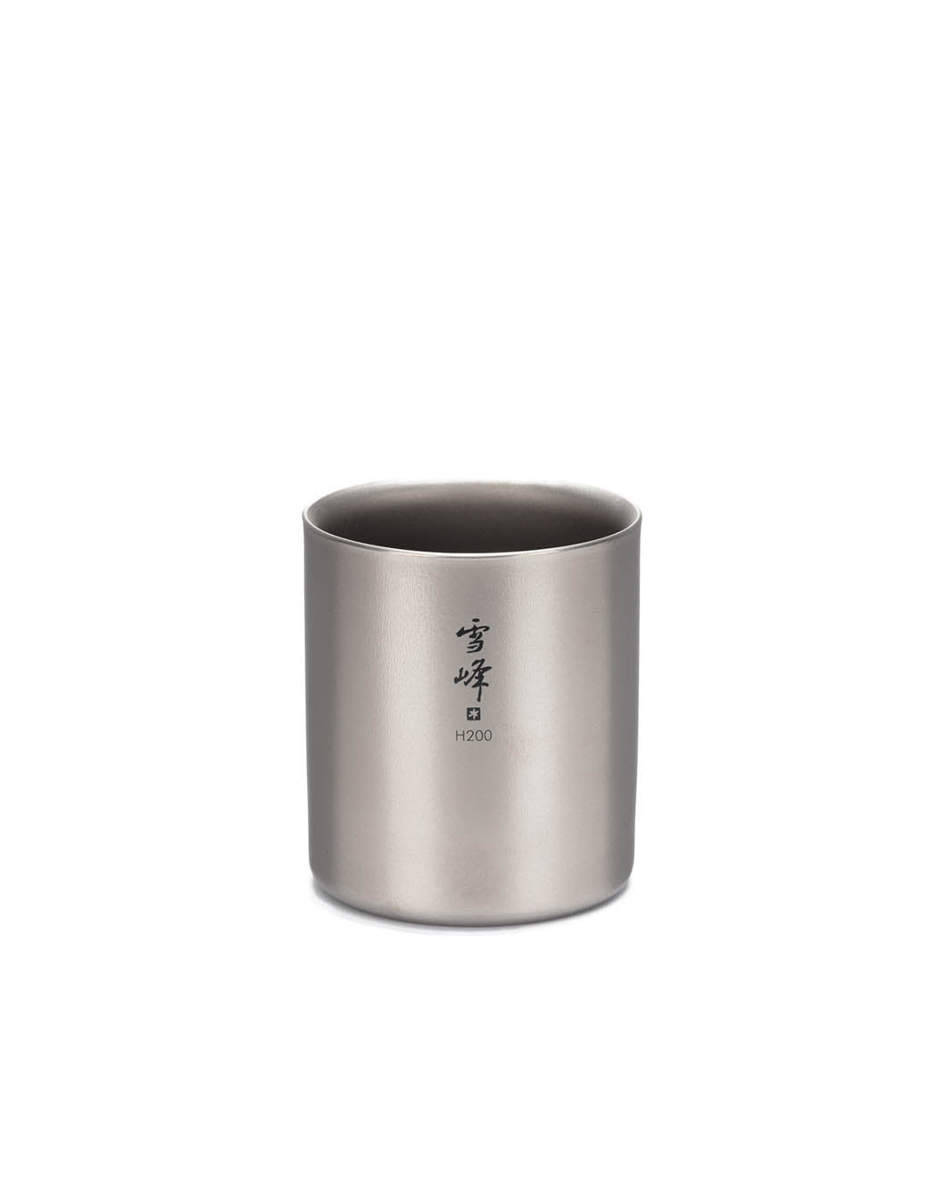 Titanium Double Wall H200 Stacking Mug - Insulated Coffee & Tea Cup for Camping, Travel, and Outdoor Adventures