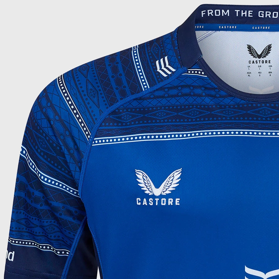 Castore Leinster Men's Home Replica Rugby Jersey 2024-25 - Official Match Shirt for Rugby Fans & Sports Enthusiasts