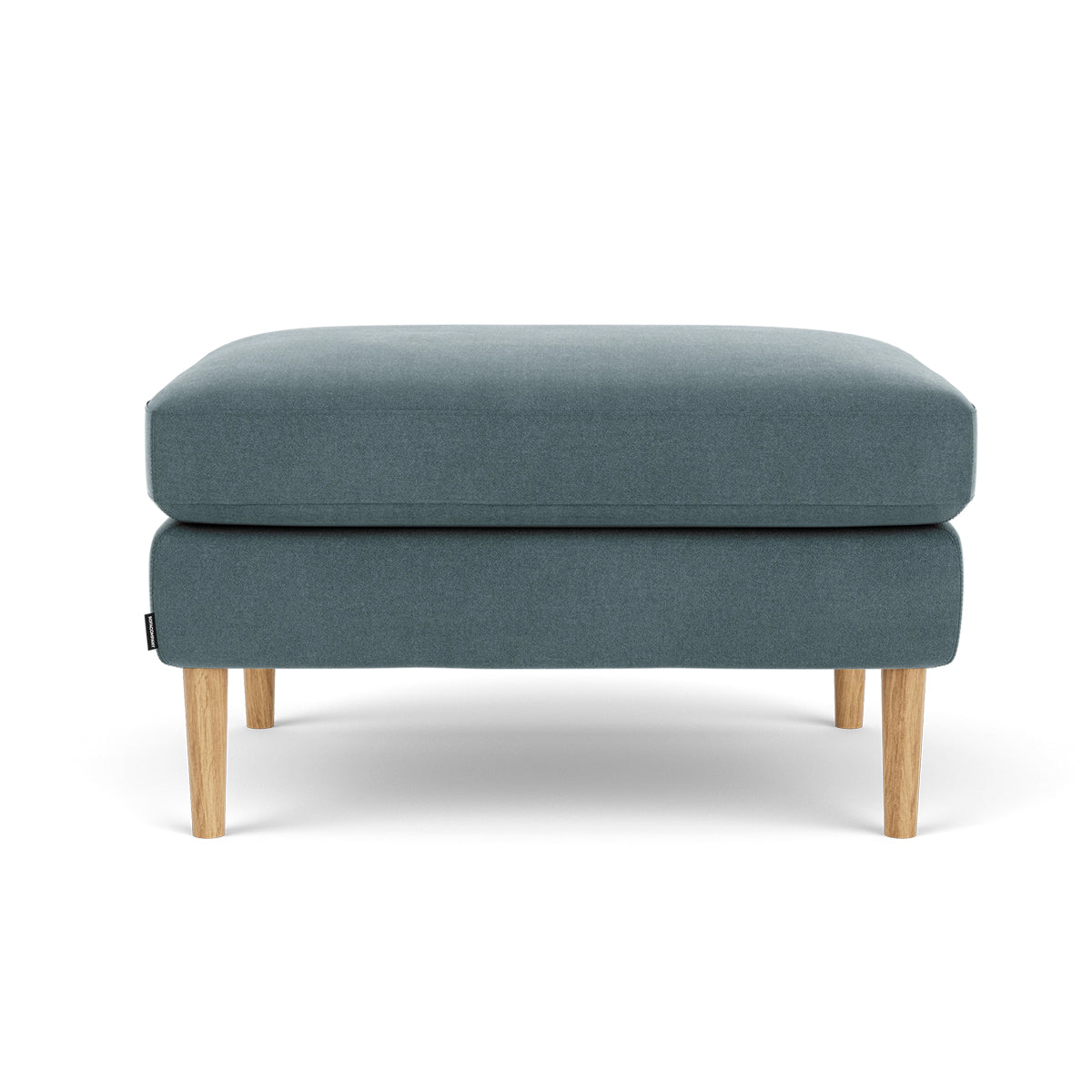 Astha Fabric Ottoman Stool - Soft Round Storage Pouf with Removable Cover for Living Room, Bedroom & Nursery - Perfect for Extra Seating & Home Decor