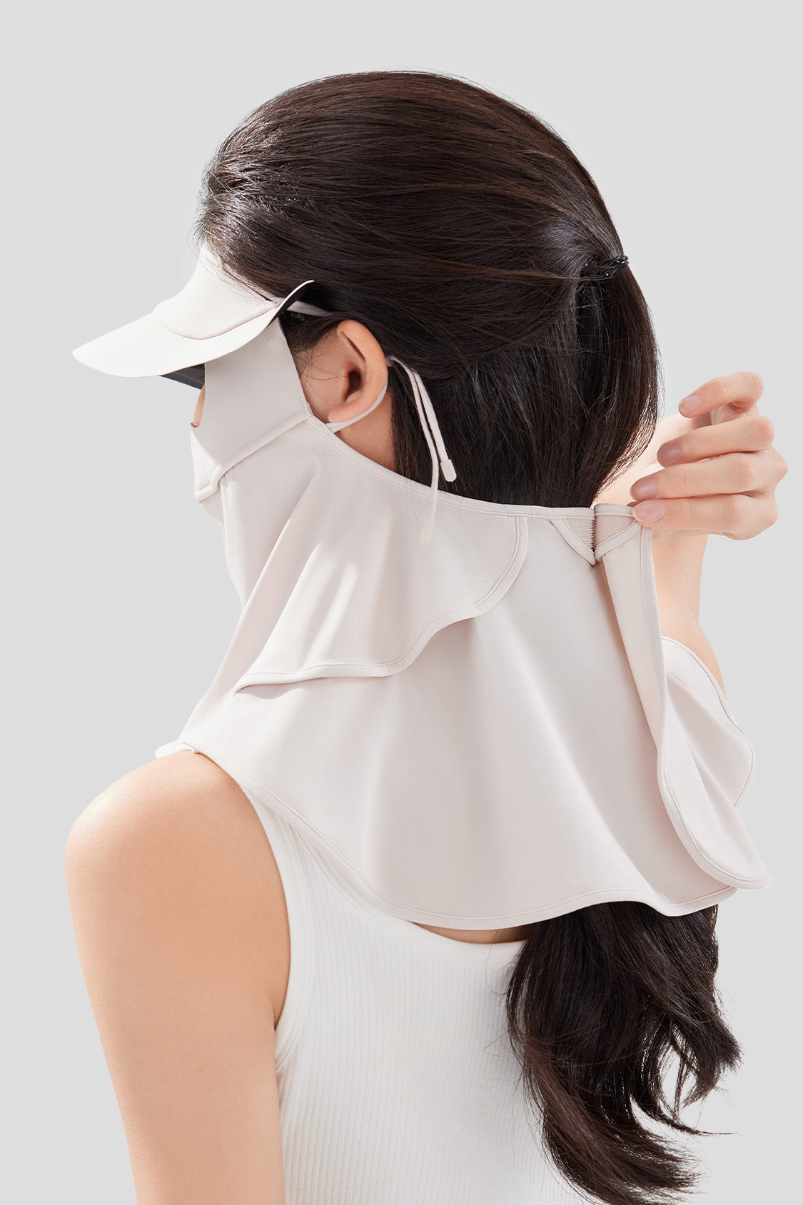 UPF50+ Women's Sun Protection Neck Gaiter Face Mask - UV Protective Scarf for Outdoor Activities, Hiking, Cycling & Running
