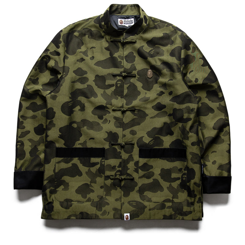 BAPE 1st Camo Brocade Green Hoodie - Stylish Streetwear for Men & Women | Perfect for Urban Fashion, Casual Outfits, and Street Style Looks