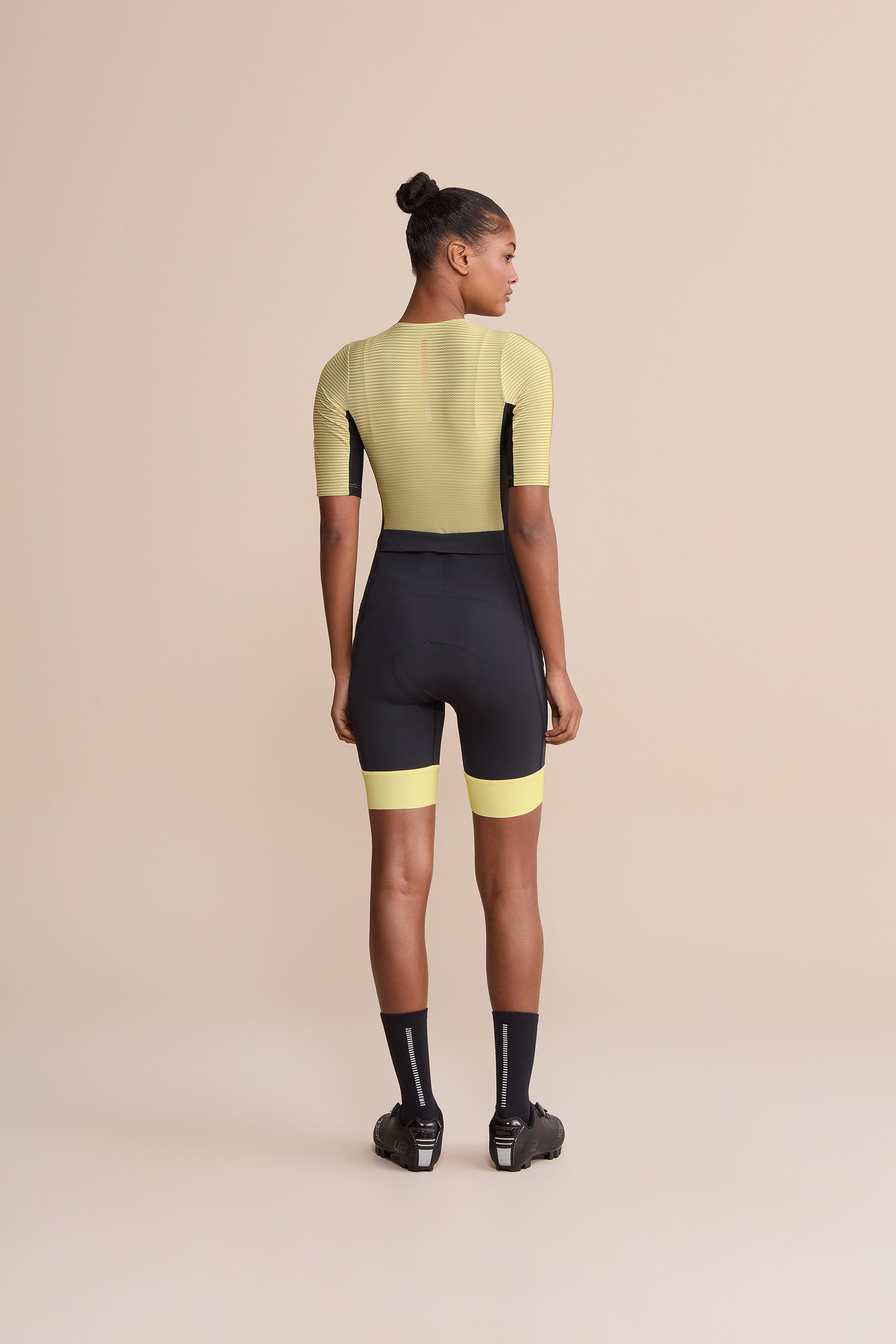 Triathlon Bike Shorts Jumpsuit - Men's & Women's Cycling Bib Shorts for Triathletes - Comfortable & Breathable for Training & Racing - Perfect for Triathlon, Road Cycling & Indoor Spinning