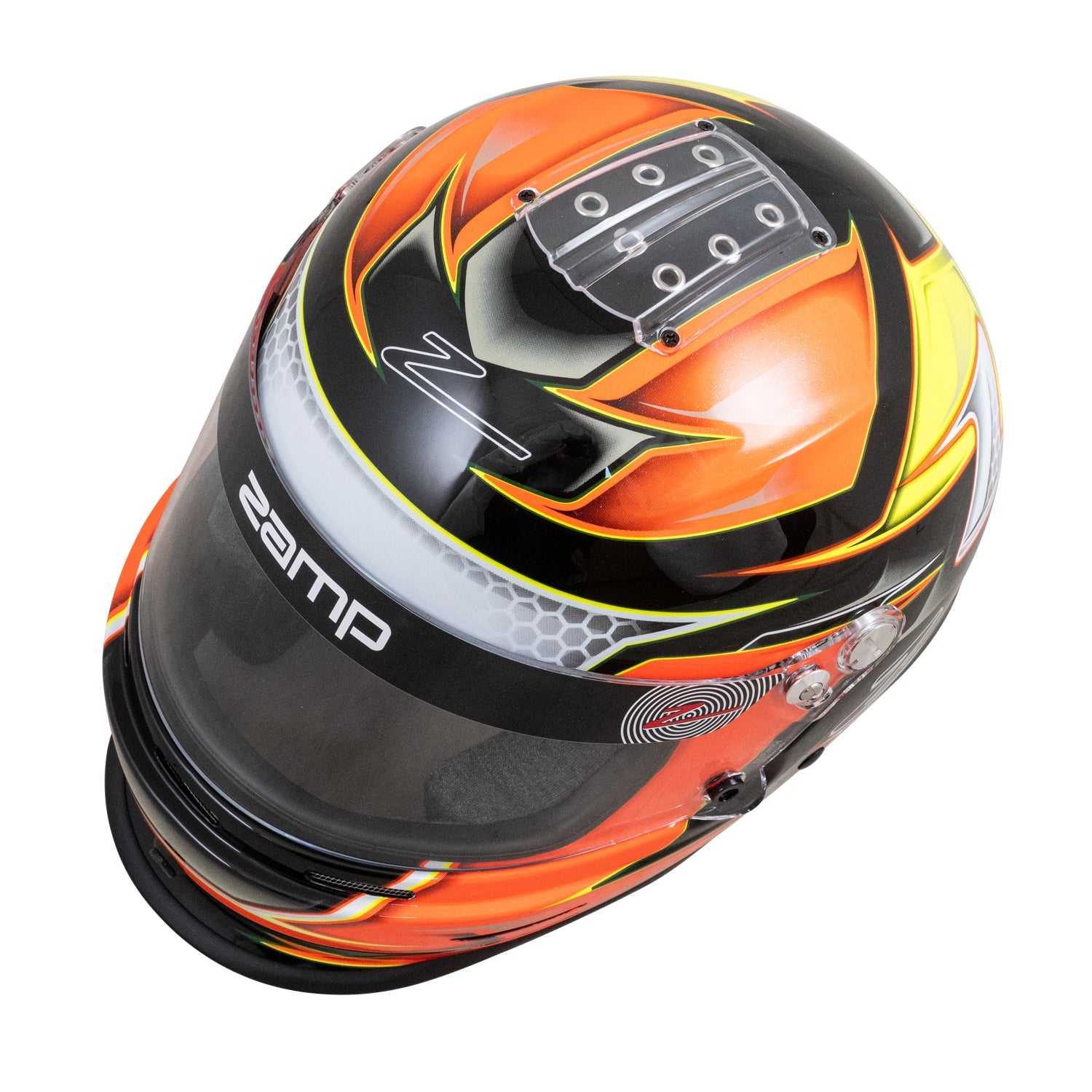 Zamp RZ 42Y C3 Youth Snell CMR2016 Certified Graphic Racing Helmet - Lightweight & Safe for Karting, Motocross & Junior Motorsports