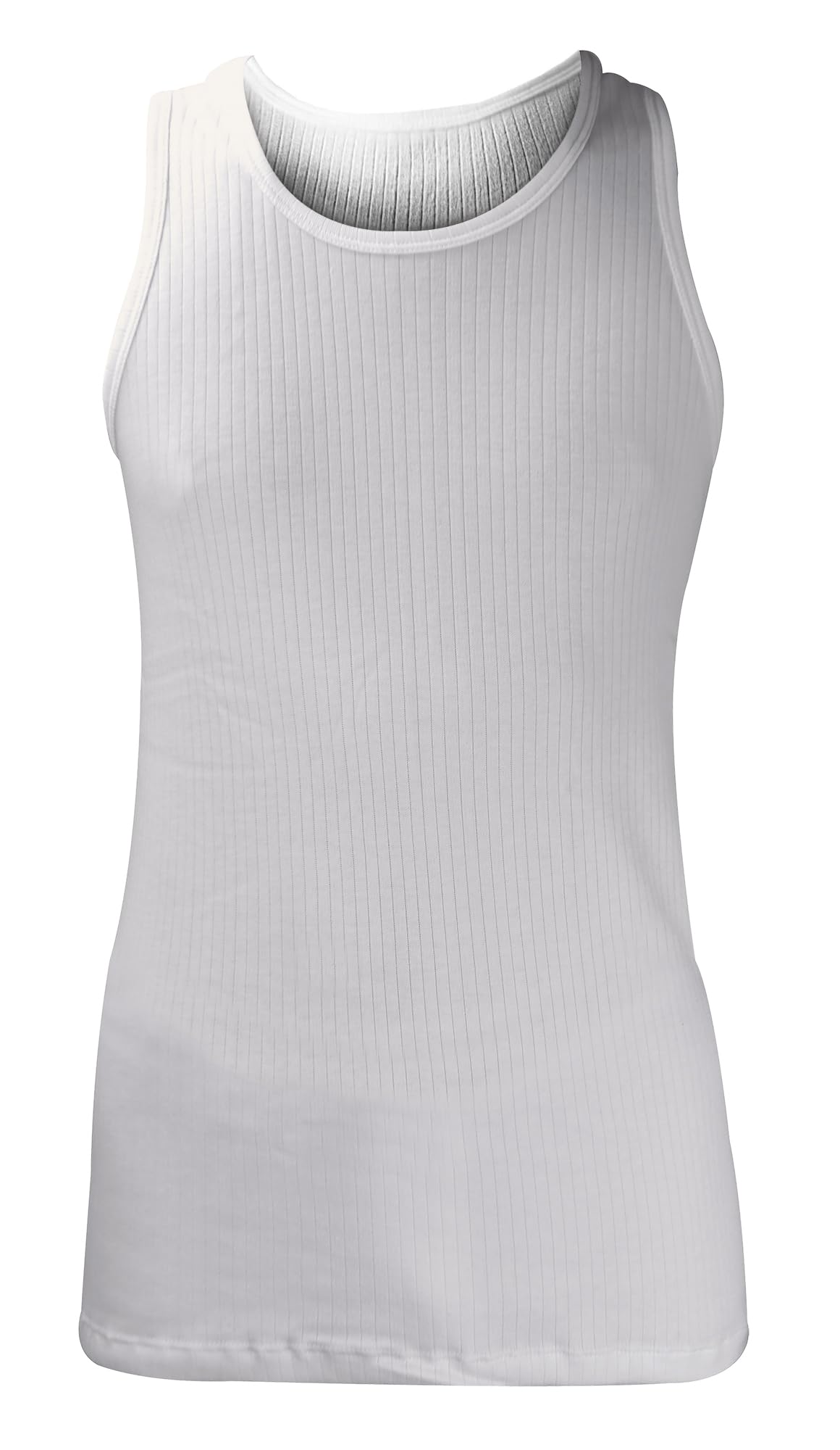 Heat Holders Men's Thermal Underwear Vest - Fleece Lined Cotton Winter Sleeveless Top for Cold Weather, Outdoor Activities & Layering
