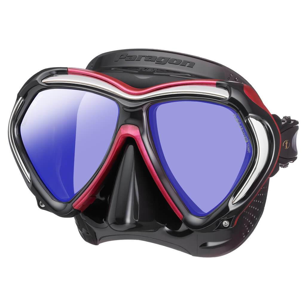TUSA Paragon Scuba Diving Mask - Premium Snorkeling & Freediving Gear for Clear Underwater Vision | Perfect for Ocean Adventures, Pool Training & Marine Exploration