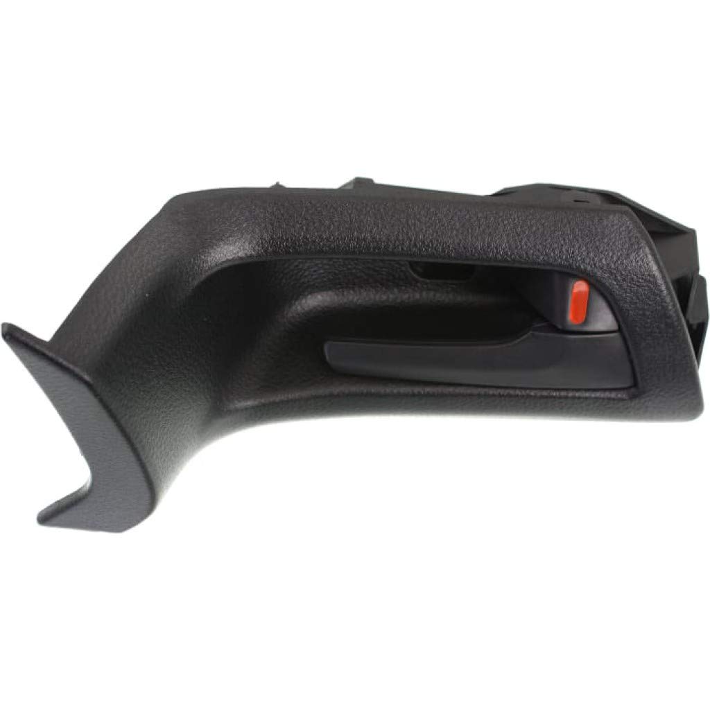 2008-2009 Pontiac G8 Interior Door Handle Front Passenger Side Black - Compatible with Base/GT/GXP Trim | Includes Door Lock Button | Perfect for Car Interior Repair & Replacement