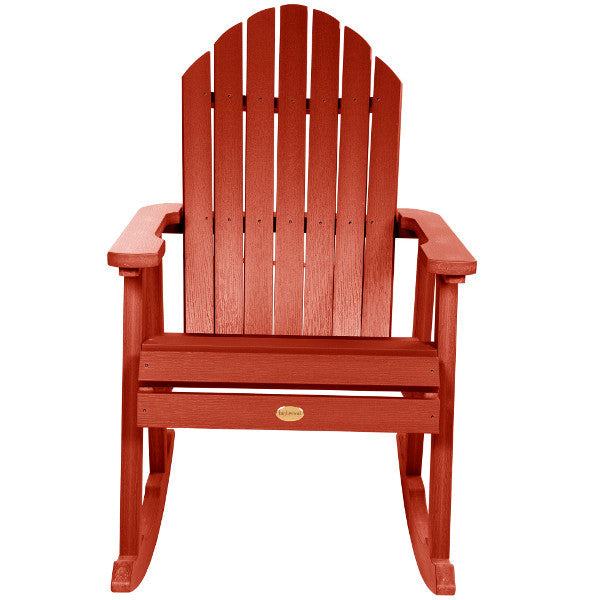 Hamilton Rocking Chair - Comfortable Wooden Rocking Chair for Living Room, Nursery & Porch - Classic Design with Padded Seat & Backrest - Perfect for Relaxing, Nursing & Reading