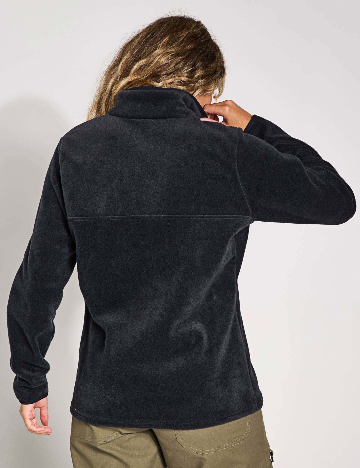 Benton Springs Half Snap Pullover - Stylish Black Fleece Jacket for Men & Women | Perfect for Outdoor Activities, Hiking, and Casual Wear