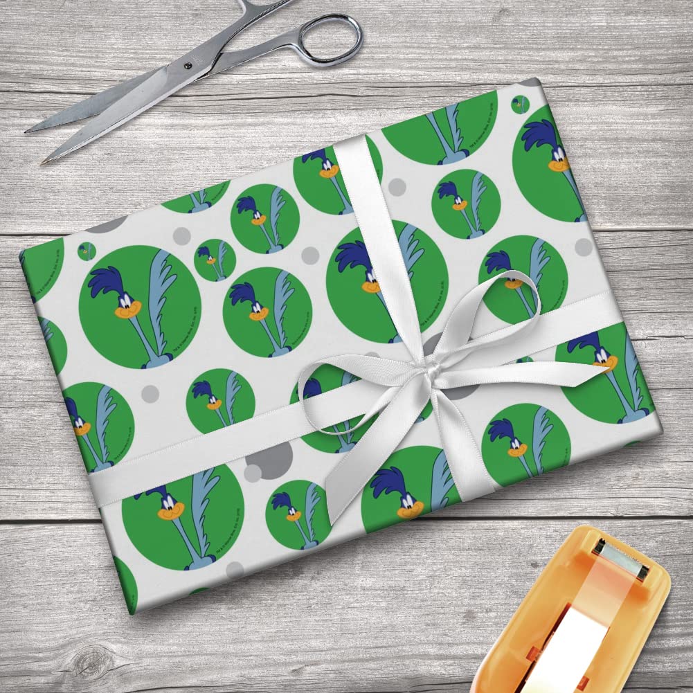 Looney Tunes Road Runner Gift Wrap Wrapping Paper Roll - 15