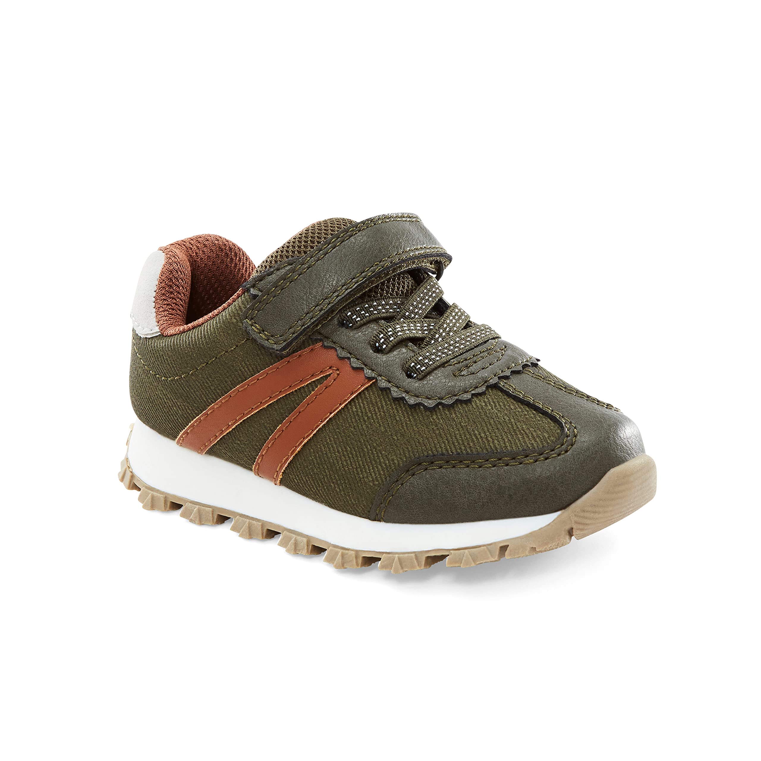 Carter's Simple Joys Unisex Kids' Bailey Athletic Sneakers - Lightweight Running Shoes for Boys & Girls - Perfect for School, Playground & Daily Activities