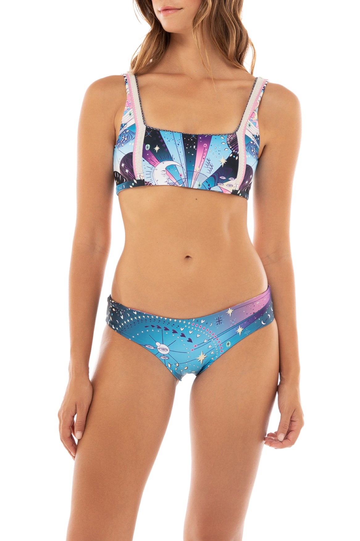 Colleen Reversible Bikini Top for Women - Adjustable Straps & Padded Swimwear - Perfect for Beach, Pool & Summer Vacation
