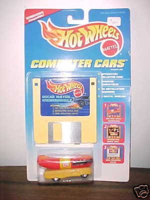 Hot Wheels Computer Cars with Oscar Mayer Wiener Car - Fun Collectible Toy Cars for Kids & Adults - Perfect for Playtime, Gifts & Display