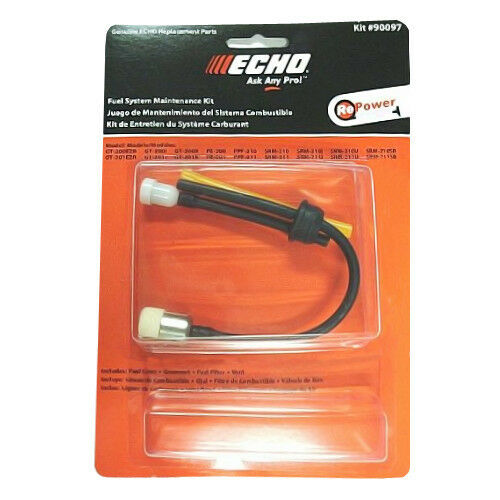 Genuine Echo Fuel Line Kit for Blowers and Trimmers - Compatible with GT-200EZR, GT-201EZR - Easy Replacement for Outdoor Power Equipment Maintenance