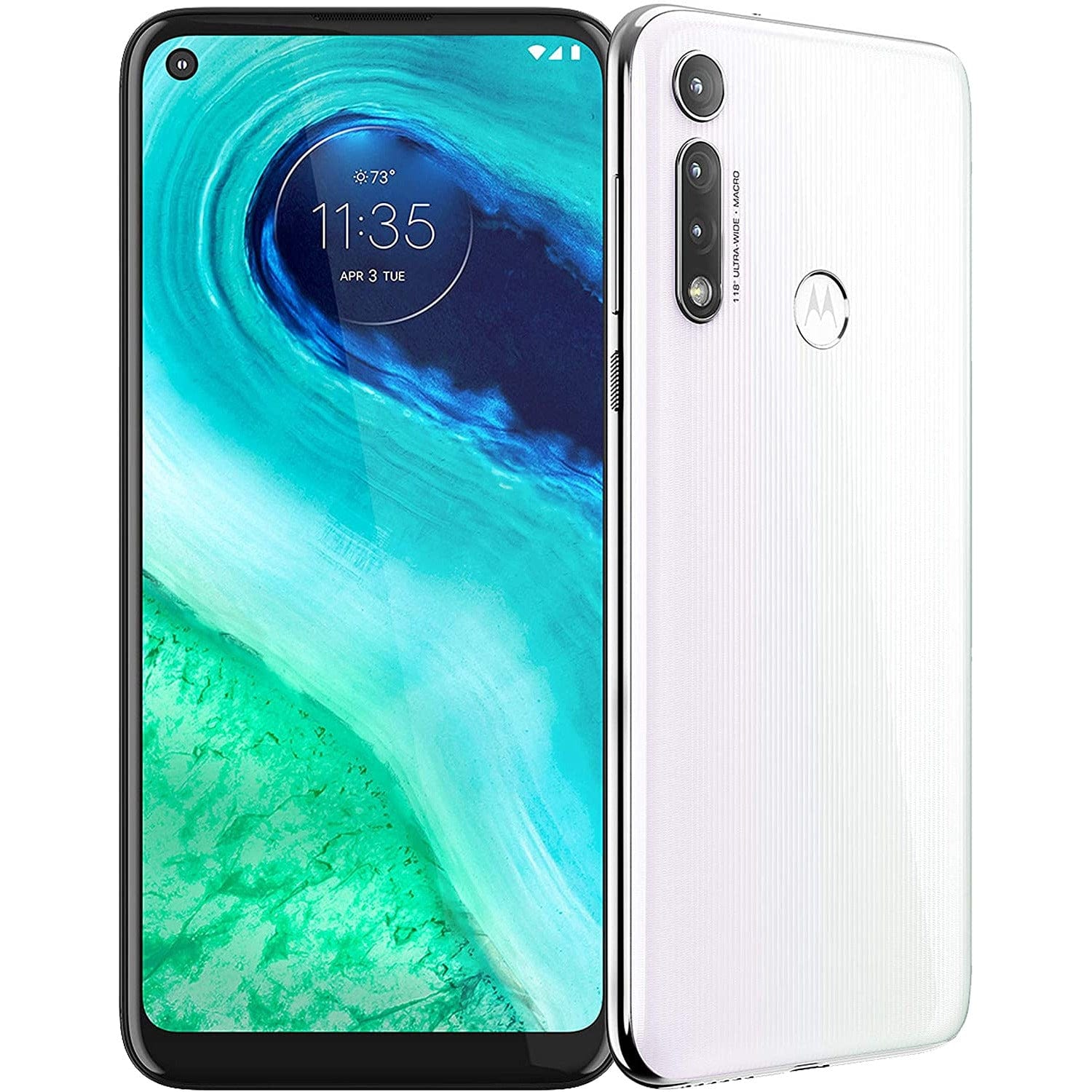 Motorola Moto G Fast Unlocked Smartphone 32GB GSM/CDMA Compatible - Pearl White | Perfect for Streaming, Gaming & Everyday Use