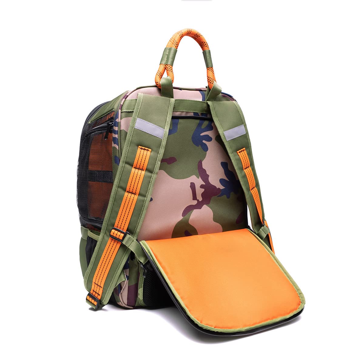 ROVERLUND Airline Approved Pet Carrier Backpack with Laptop Compartment - TSA Compliant for Small Dogs & Cats Under 25lbs - Perfect for Travel, Hiking & Daily Commutes