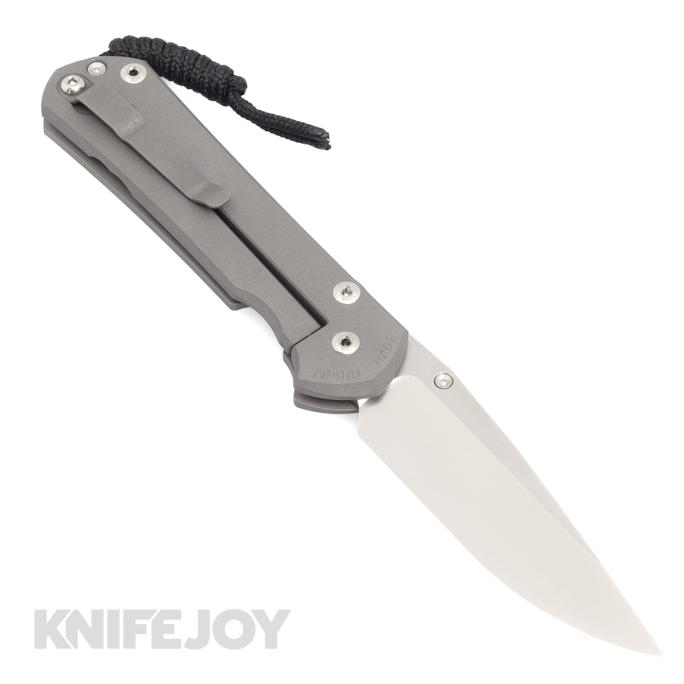 Chris Reeve Knives Large Sebenza 31 Drop Point Magnacut Blade with Unique Graphic Titanium Handles - Premium EDC Folding Knife for Outdoor, Camping & Everyday Carry