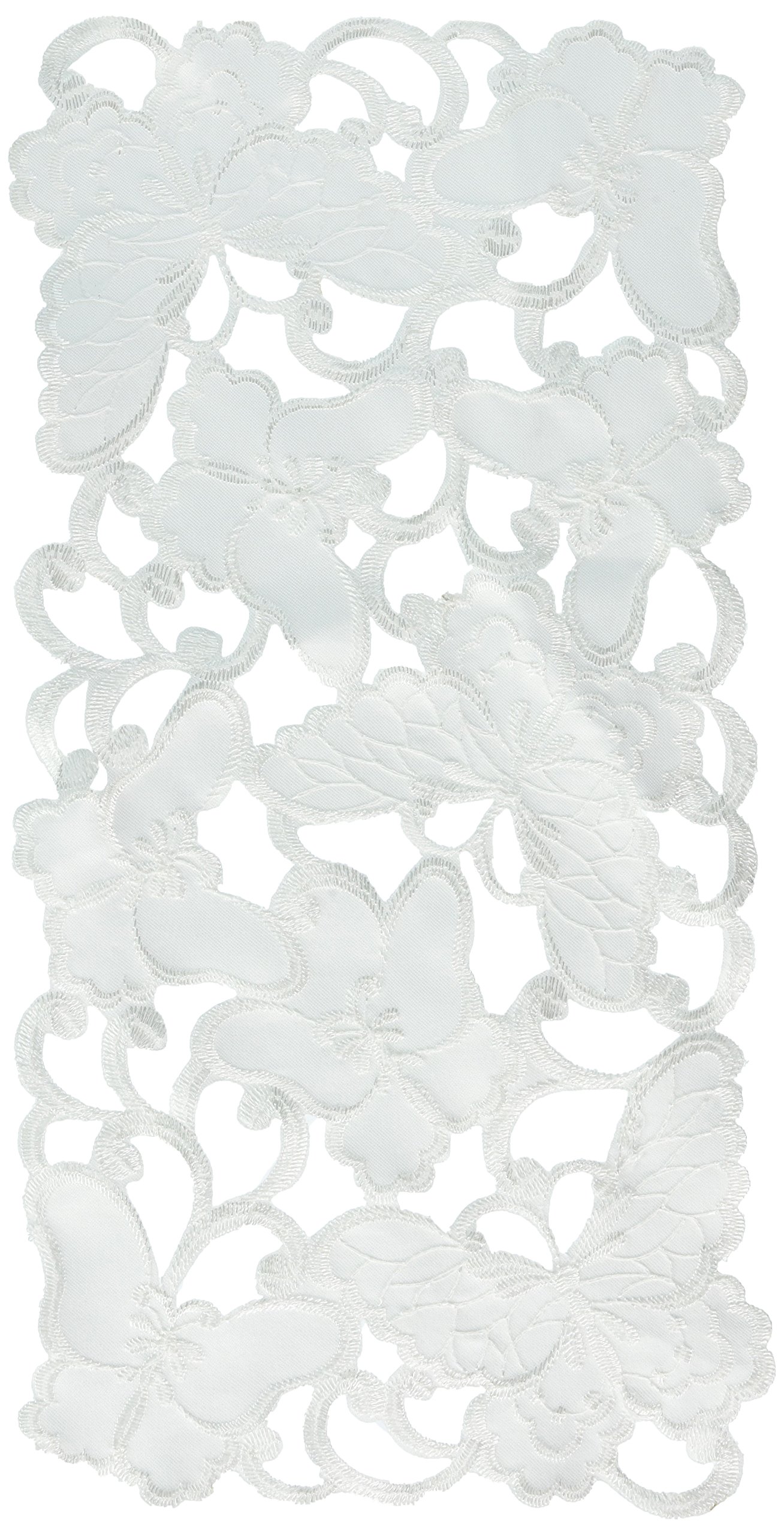 Mariposa Tray Tablecloth - 8x15 Inch Decorative Placemat for Dining Table, Coffee Table, and Kitchen Counter - Perfect for Parties, Tea Time, and Home Decor