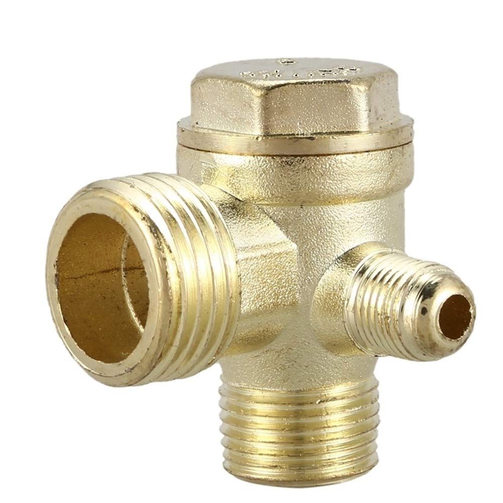 3 Way Metal Air Compressor Check Valve - 1/2