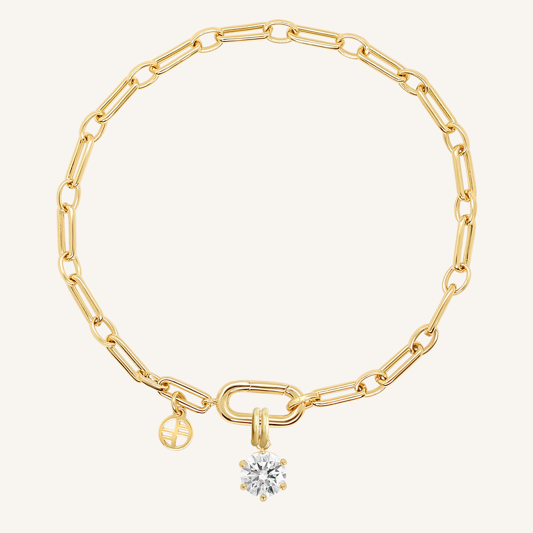 Grace Link Bracelet for Women - Elegant Stainless Steel Chain Bracelet - Perfect for Everyday Wear, Gifts & Special Occasions