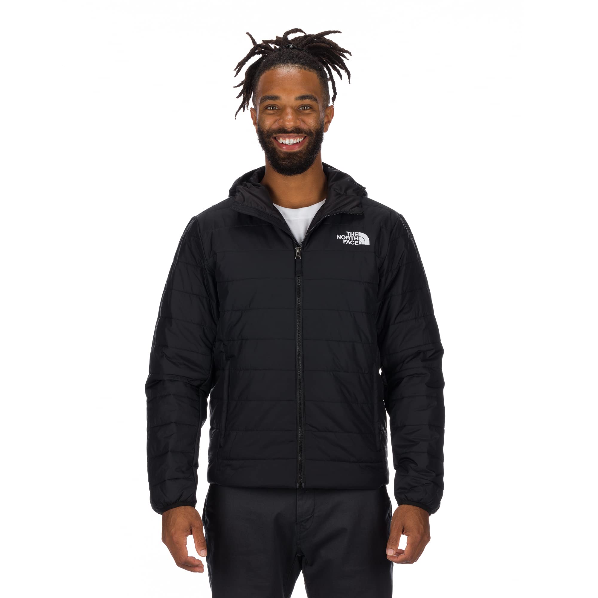 The North Face Men's Flare Insulated Hoodie - Waterproof Winter Jacket with Fleece Lining for Hiking, Camping & Outdoor Activities