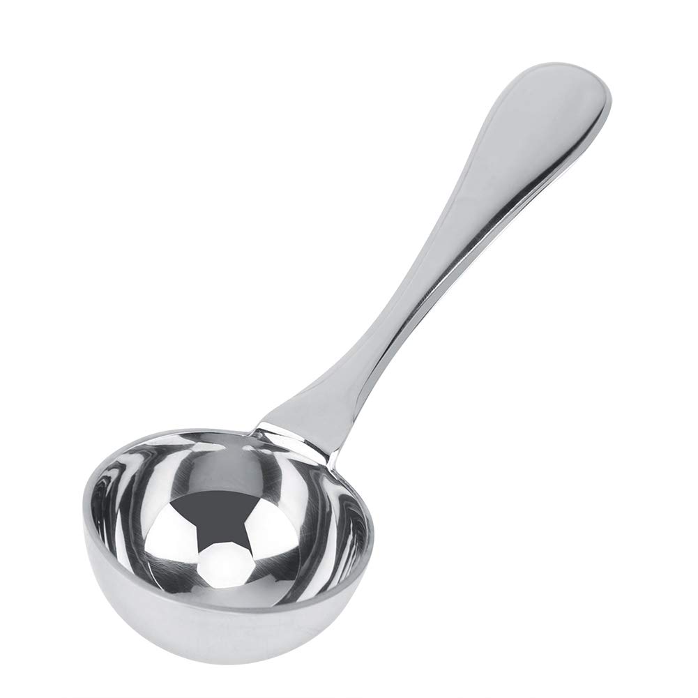 Stainless Steel Coffee Scoop with Long Handle - 30ml Measuring Spoon for Ground Coffee, Sugar, Tea & Milk Powder - Perfect for Home, Kitchen & Barista Use