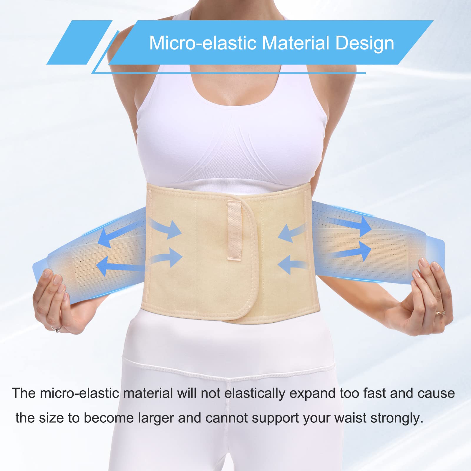 Breathable Mesh Back Brace for Men & Women - Immediate Pain Relief for Herniated Disc, Sciatica & Scoliosis - Adjustable Lumbar Support Belt with 7 Stays - Perfect for Work, Office & Daily Activities (XX-Large)