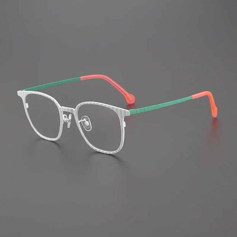 Harbin Square Titanium Glasses Frame - Lightweight & Durable Eyewear for Men & Women | Perfect for Reading, Driving & Fashion Accessories
