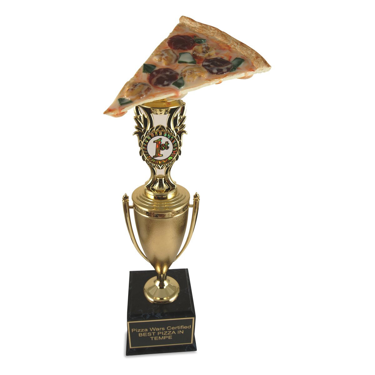 Pizza Champion Trophy Cup - Best Pizza Award for Cooking & Eating Competitions | Pizza Eating Contest Trophy | Perfect for Pizza Parties, Awards Ceremonies & Kitchen Decor