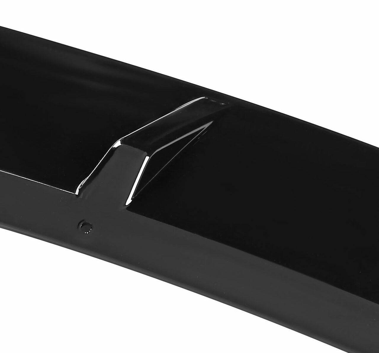 Glossy Black 3PC Front Bumper Lip for 2016-2019 BMW 3 Series F30/F35 Non-M Models - CS Style Aero Upgrade for Enhanced Sporty Look & Street Performance