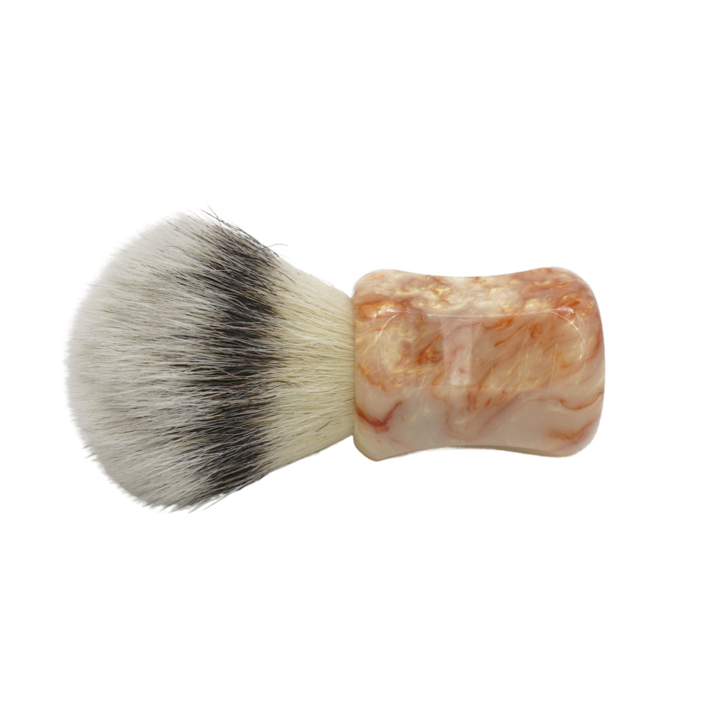 Premium 25mm Mühle STF XLarge Synthetic Shaving Brush with AP Shave Co. Crushed Mud Resin Handle #173 - Handcrafted by Shavemac for Wet Shaving Enthusiasts - Perfect for Luxury Shaving Routine & Grooming Gifts