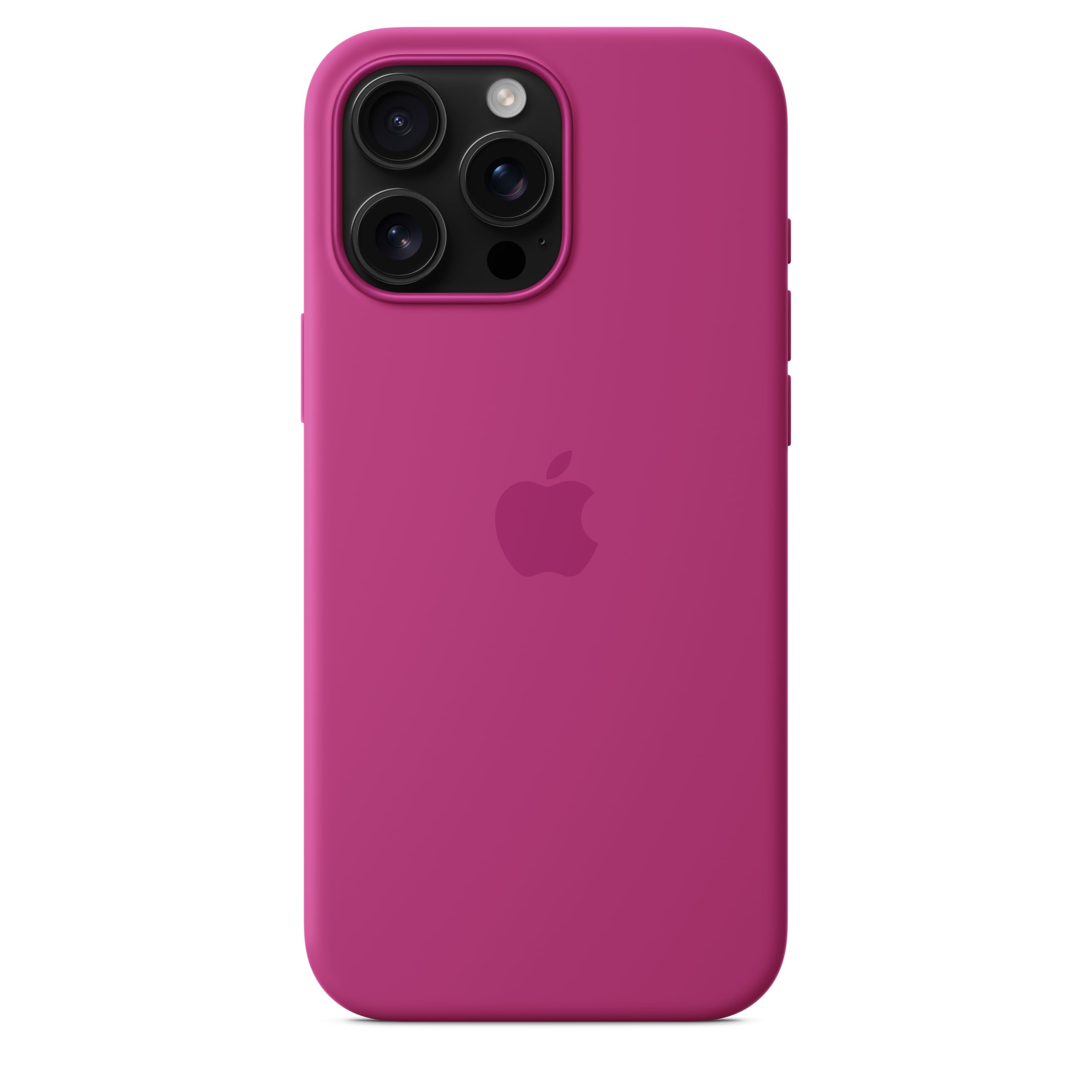 Apple iPhone 16 Pro Max Case with MagSafe - Premium Silicone Protective Cover, Shockproof & Scratch Resistant, Perfect Fit for iPhone 16 Pro Max (Fuchsia Pink) - Ideal for Daily Use, Travel & Outdoor Activities