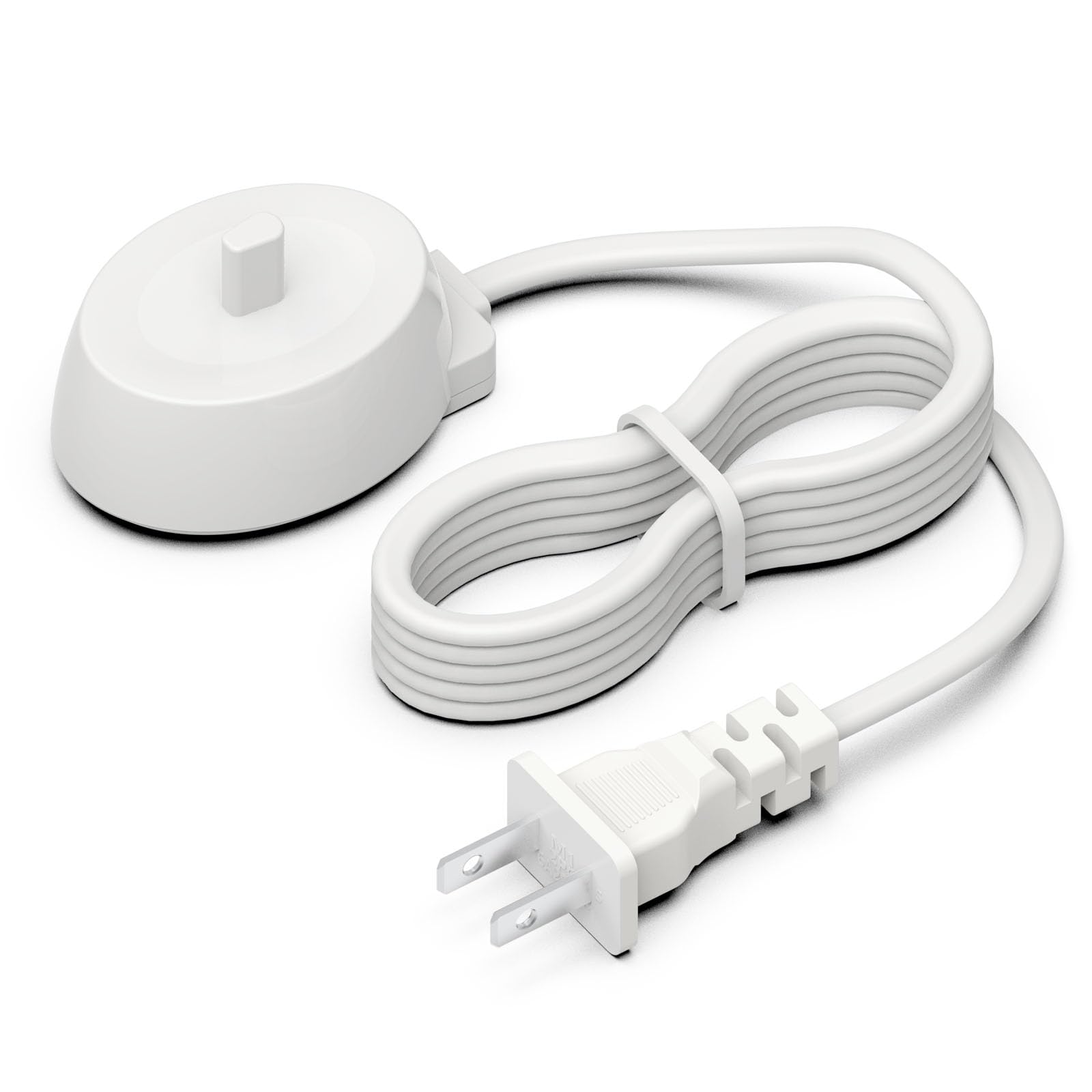 Oral B Electric Toothbrush Replacement Charger Base - Compatible with Pro 1000 2000 2500 3000 3709 3728 3757 5000 7000 7500 Genius & IO Series 3 4 5 6 - Inductive Power Cord for Home Travel & Bathroom Use